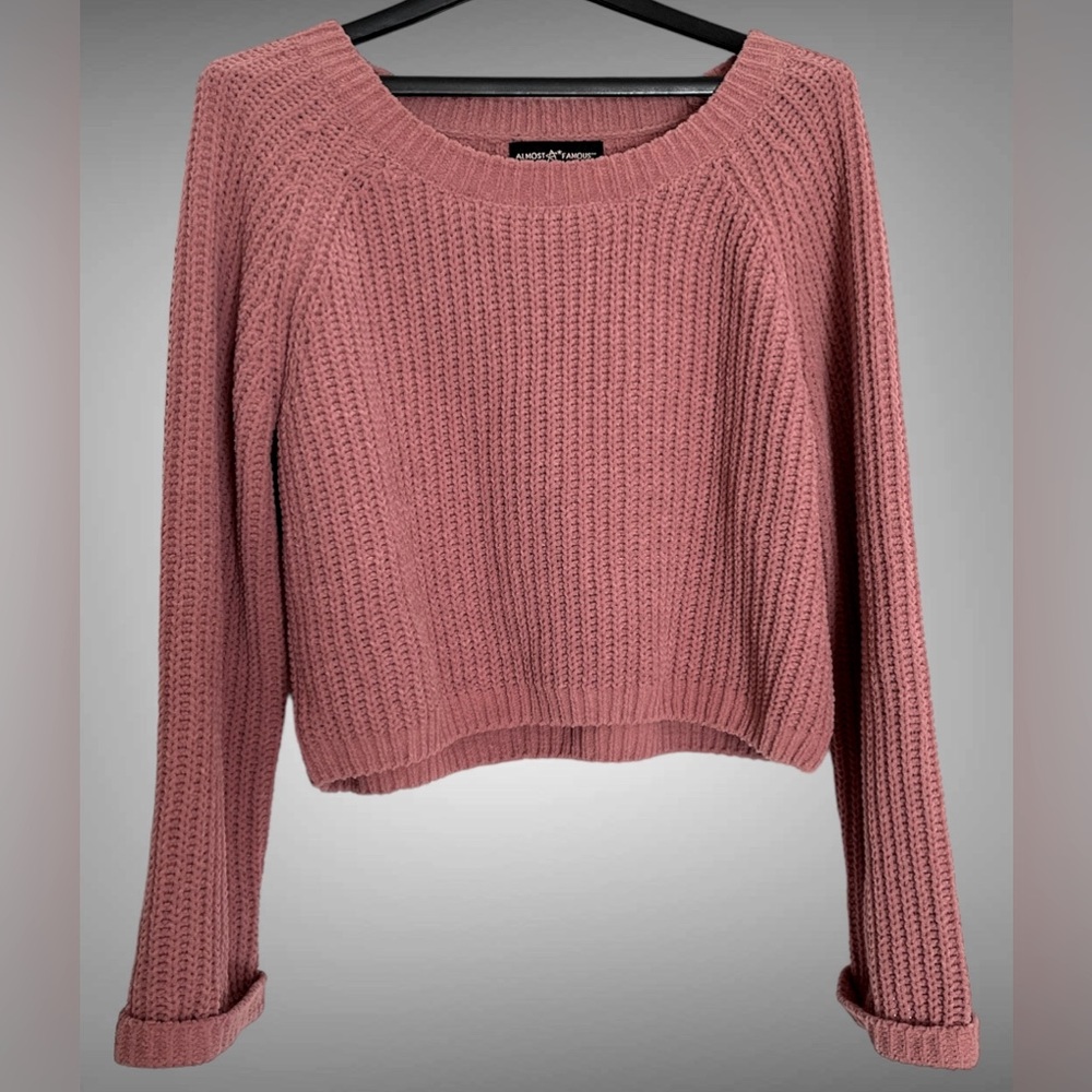 Pink Knitted Sweater